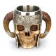 Mug Tête de Mort Viking