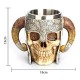 Mug Tête de Mort Viking Taille