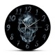 Horloge Tête de Mort Ghost Crâne Fantome sans cadre