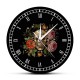 Horloge Vintage Crâne Mexicain Fleuri 2 tailles !
