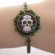 Bracelet Tête de Mort Mexicaine