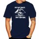 T-shirt de Pirate Rhum bleu navy
