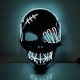 Lampe tête de mort masque fantôme à lumière LED - modèle 4