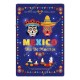 Plaque métal avec crâne Mexicain Jour des morts - modèle 6