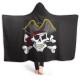 Couverture à capuche tête de mort Pirates - modèle 3