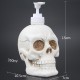 Distributeur de savon liquide en forme de tête de mort en résine rechargeable - modèle 3