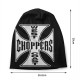 Bonnet Tête de Mort en tricot West Coast Choppers dimensions