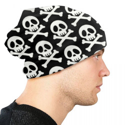 Bonnet Tête de Mort Petits Crânes de Pirates
