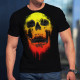 18 modèles de Tshirt Street Art avec des crânes pour des t-shirts stylés - modèle 11