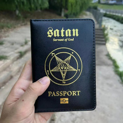 Porte-passeport Satan