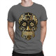 T-shirt tête de mort mexicaines dorée - modèle 8