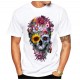 T Shirt Tête de Mort Tradition Mexicaine - modele 1